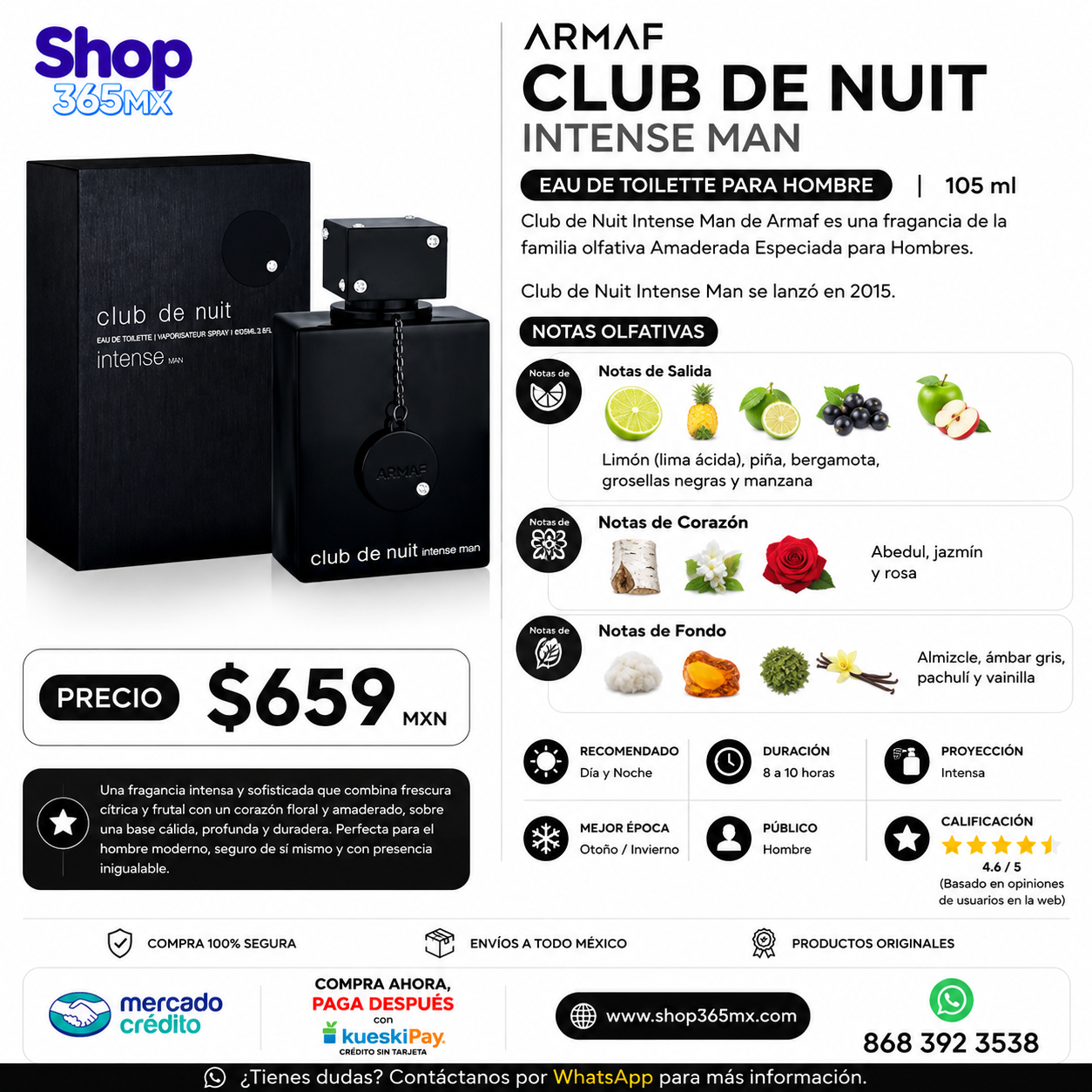 ARMAF Club de Nuit Intense Man H 105ML