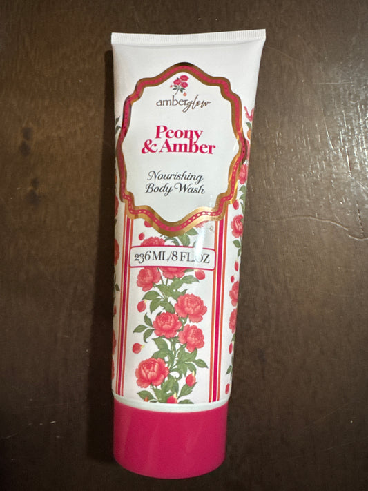 Amber Glow Peony & Amber Nourishing Body Wash 236ml