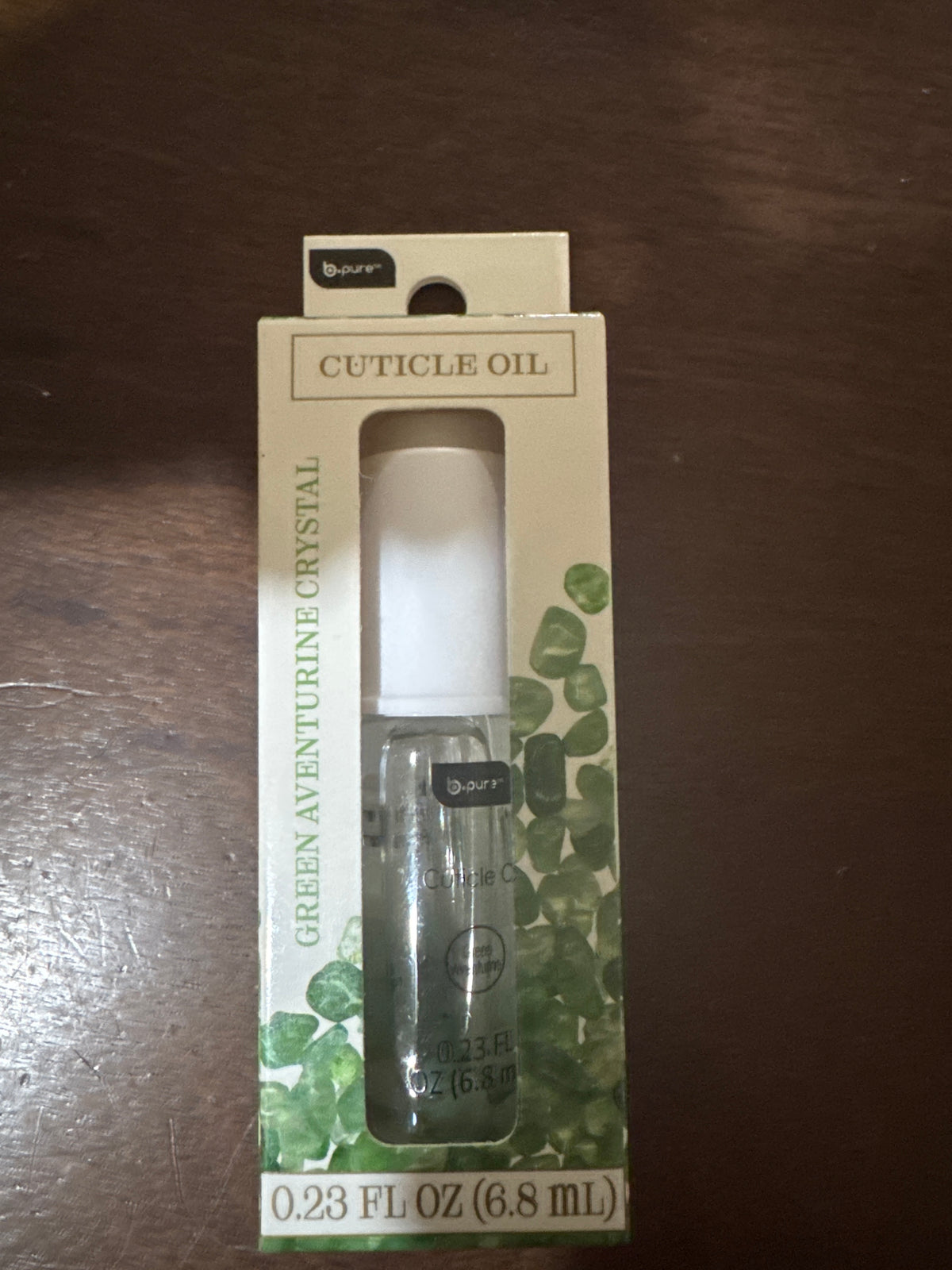 BPure Cuticule Oil Green Aventurine Crystal