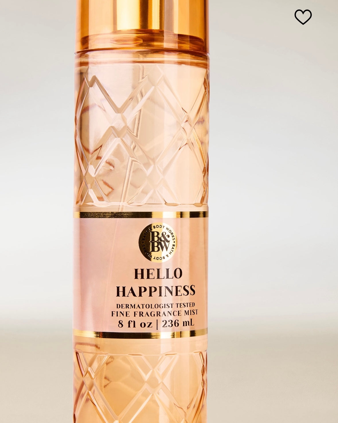 BATH & BODY WORKS  Hello Happiness Body Mist 236ml
