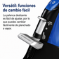 Hamilton Beach Plancha y Vaporizador 2 en 1, Negro y Plateado, Modelo 14525