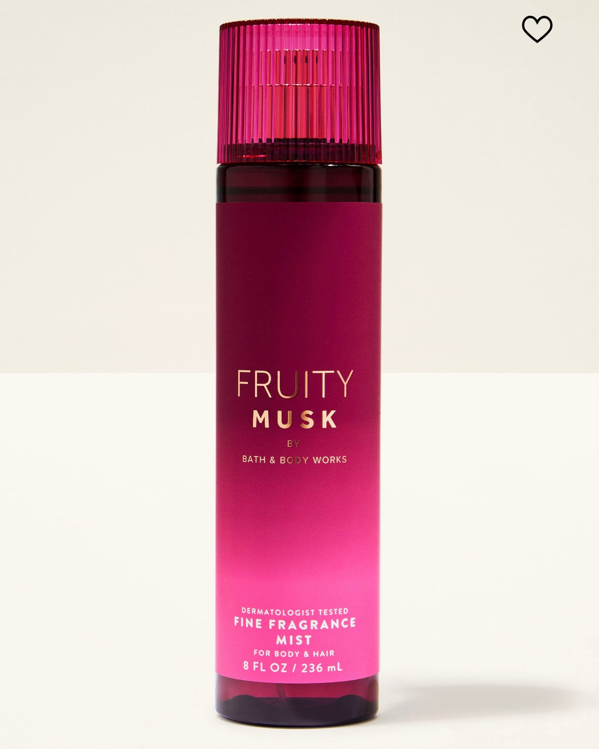 BATH & BODY WORKS Fruity Musk Body Mist 236ml