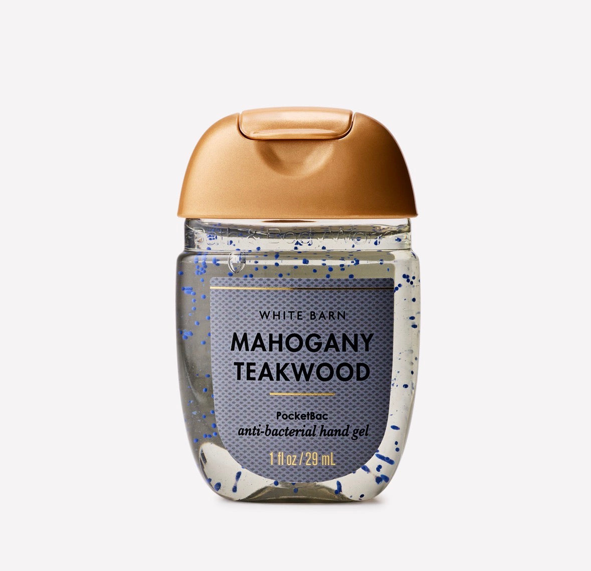🖤 White Barn Mahogany Teakwood PocketBac – Gel Antibacterial 29 ml