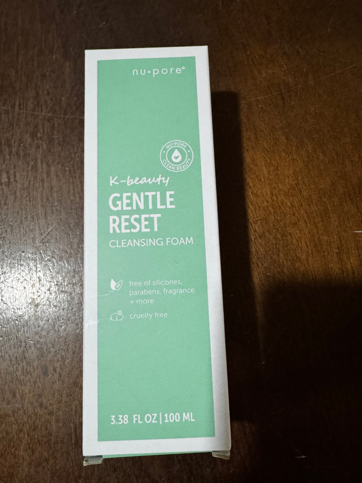 Nu pore K-beauty Gentle Reset Cleansing Foam