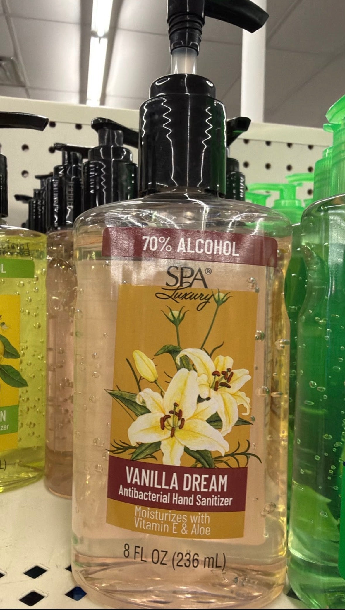 Spa luxury Hand Sanitizer Vanilla Dream