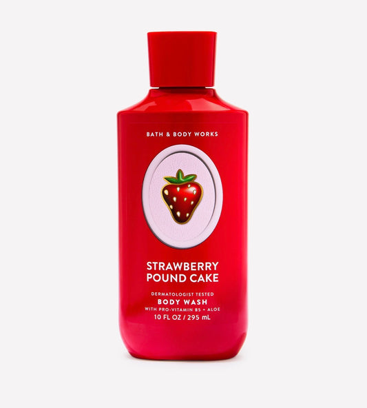 🍓 Strawberry Pound Cake Body Wash Bath & Body Works 295 ml