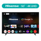 Hisense Clase de 50 Pulgadas Serie H5 4K UHD HDR Google Smart TV (50H5BG, Modelo 2025) - Dolby Vision Gaming, HDR 10, Motion Rate 120, Escalador de IA, DTS Virtual X, Modo de Juego Plus, Asistente de Google Integrado