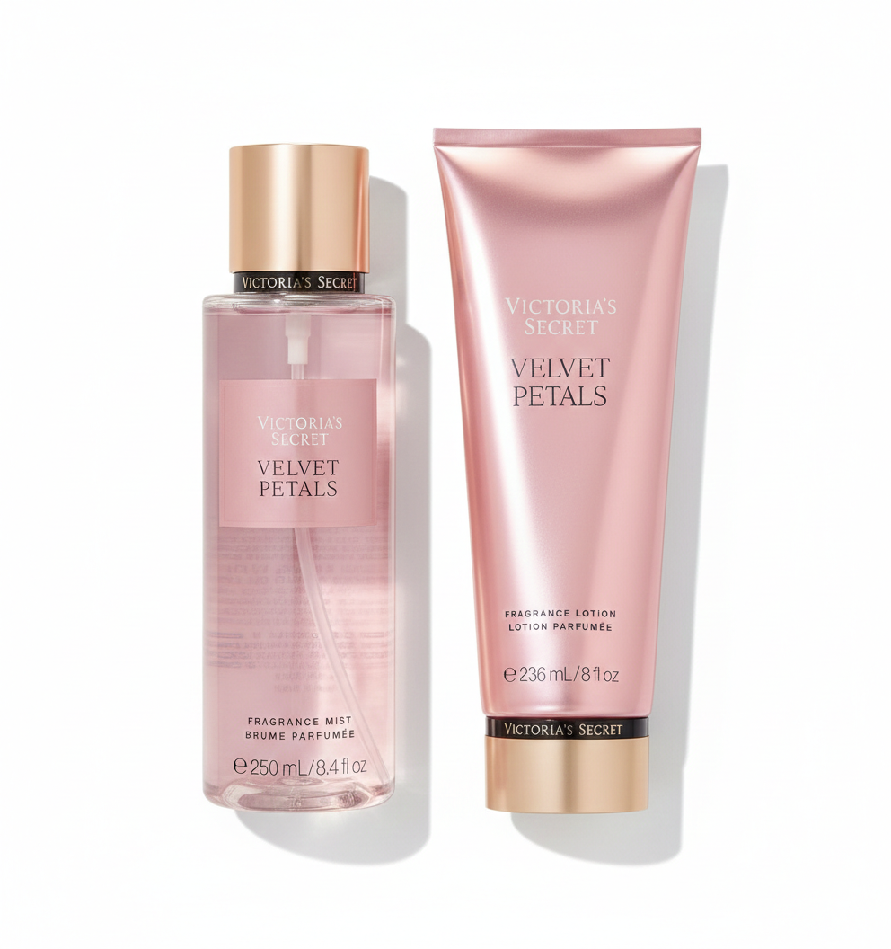 Set Victoria's Secret Velvet Petals - Fragancia y Loción