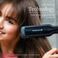 Plancha de pelo Remington de titanio de 1 3/4", tecnología antiestática, color negro