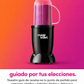 MagicBull3t Mini 14 oz Batidora personal compacta plateada/negra