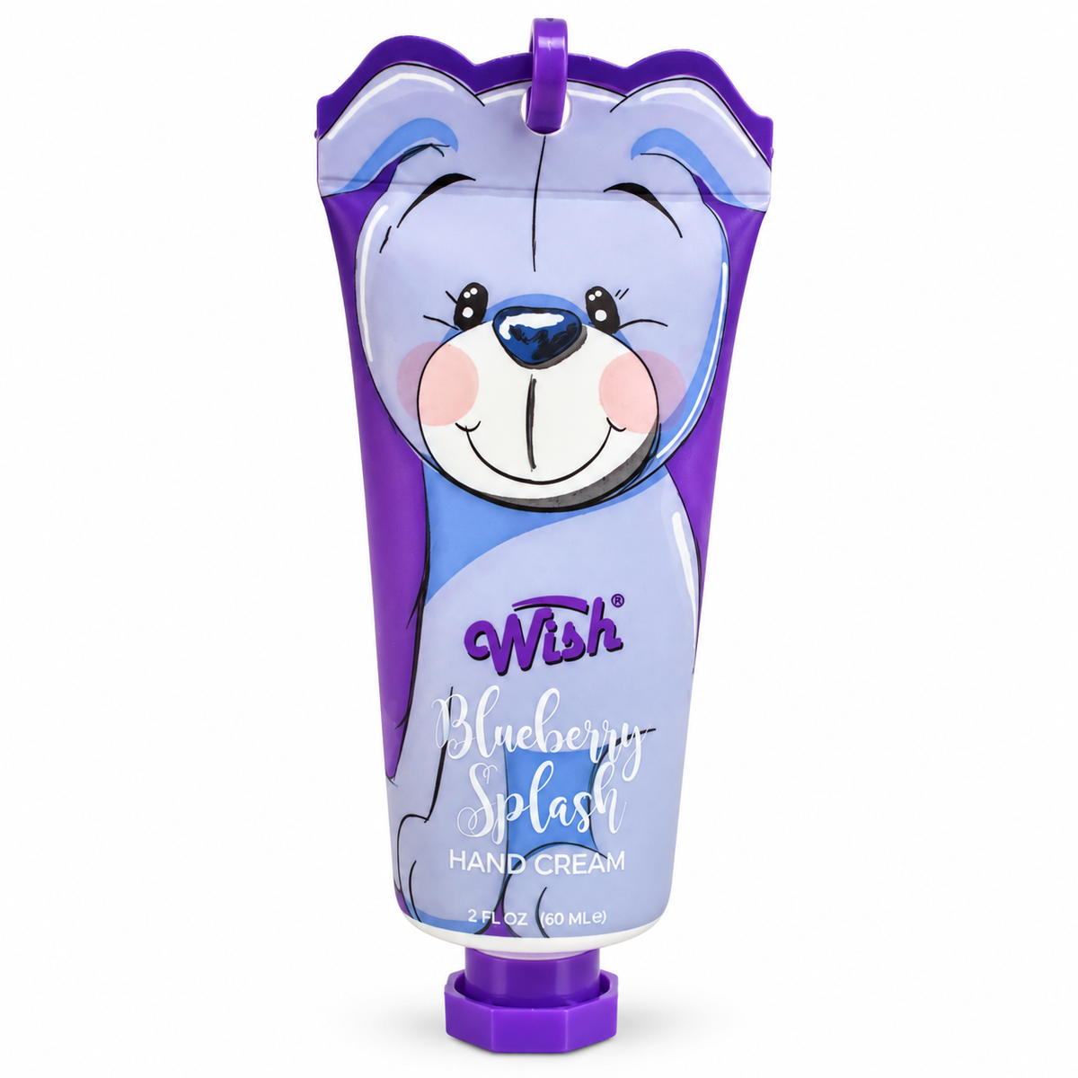 Wish Blueberry Splash – Crema para Manos con Diseño de Osito, 50 ml