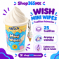 Wish Mini Wipes Toallitas Húmedas Vanilla Ice Cream con Llavero – 25 Piezas