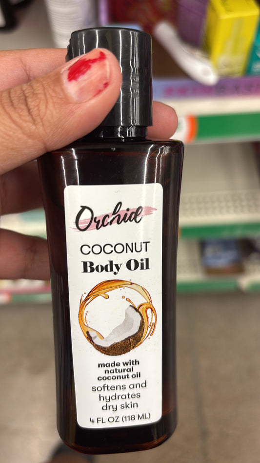 Coconut Body Oil Orchid