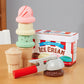 Melissa & Doug Scoop y Stack Set de Juego Magnético Ice Cream Cone, Materiales Multicolores -certificados Fsc