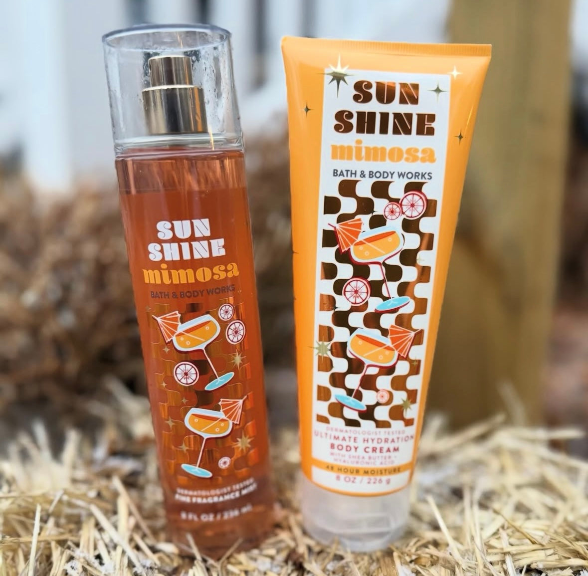 Set Bath & Body Works: Sunshine Mimosa (Mist + Crema Corporal)