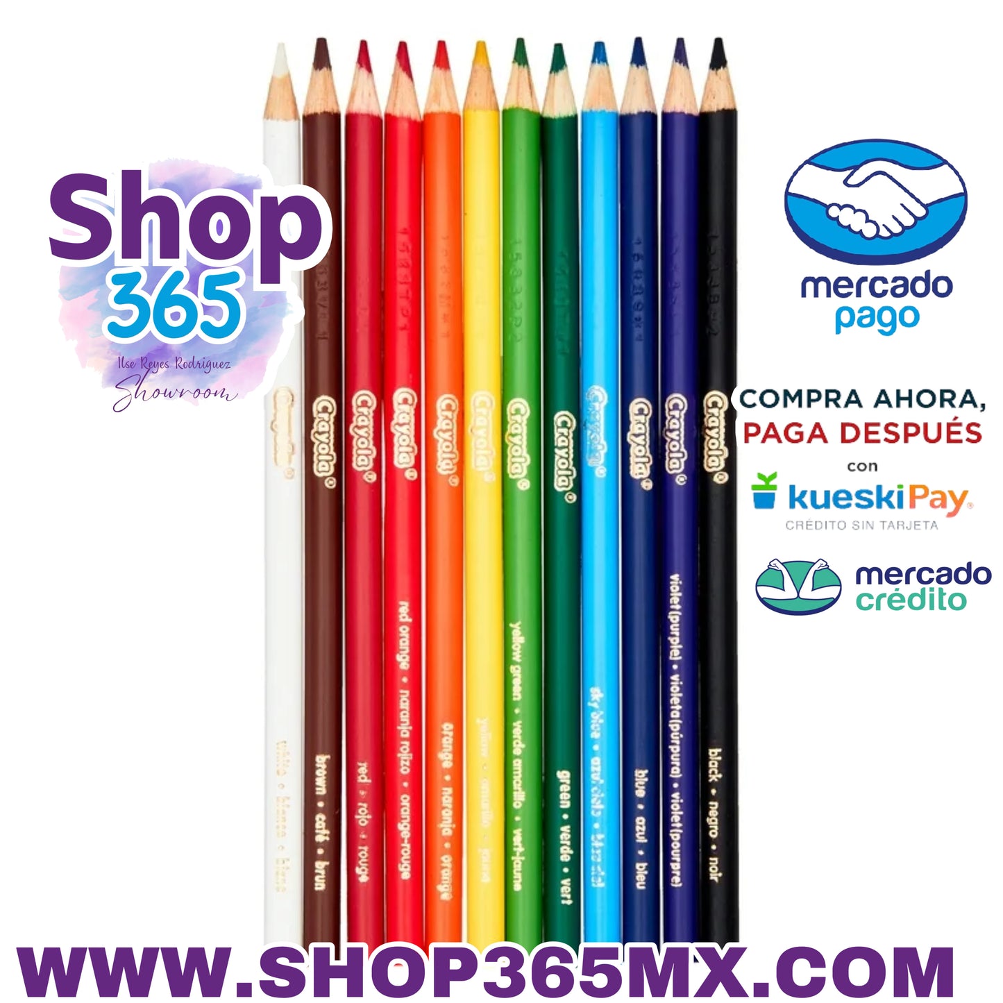 Lápices de colores Crayola, colores surtidos, preafilados, colorantes para adultos, 12 unidades