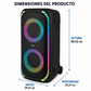 onn Altavoz para Fiestas Grandes Gen 2 con Iluminación LED