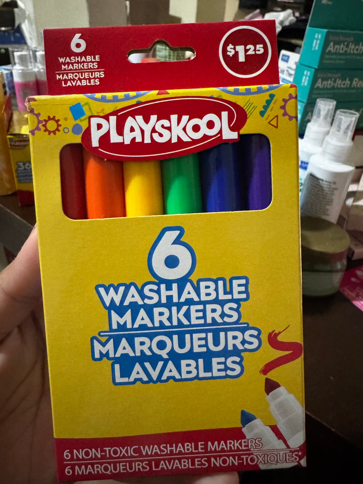 Playskool marcadores lavables