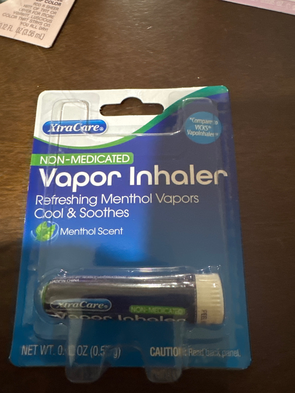 XtraCare Vapor Inhaler Refreshing Menthol Vapors Cool & Soothes