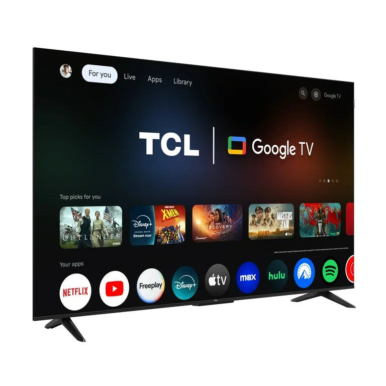 TCL 50" Serie Q QLED 4K UHD HDR Smart Google TV (Nuevo 2025) - Dolby Vision, Dolby Atmos, Motion Rate 240, HDR 10+, Modo de Juego Automático - 50Q51K