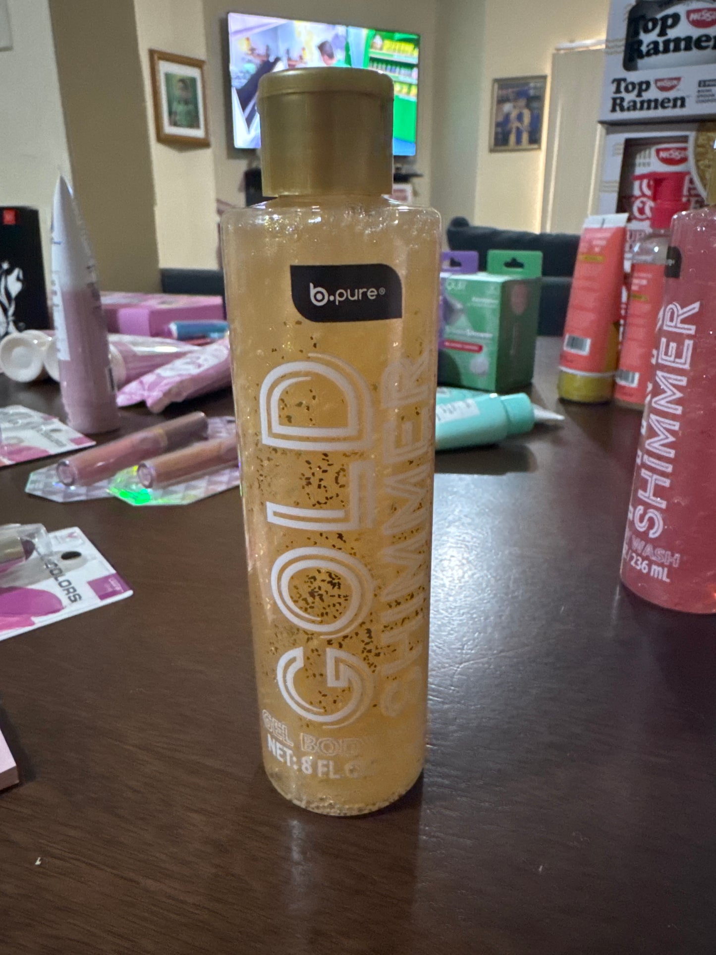 Gold Shimmer Gel Bodywash