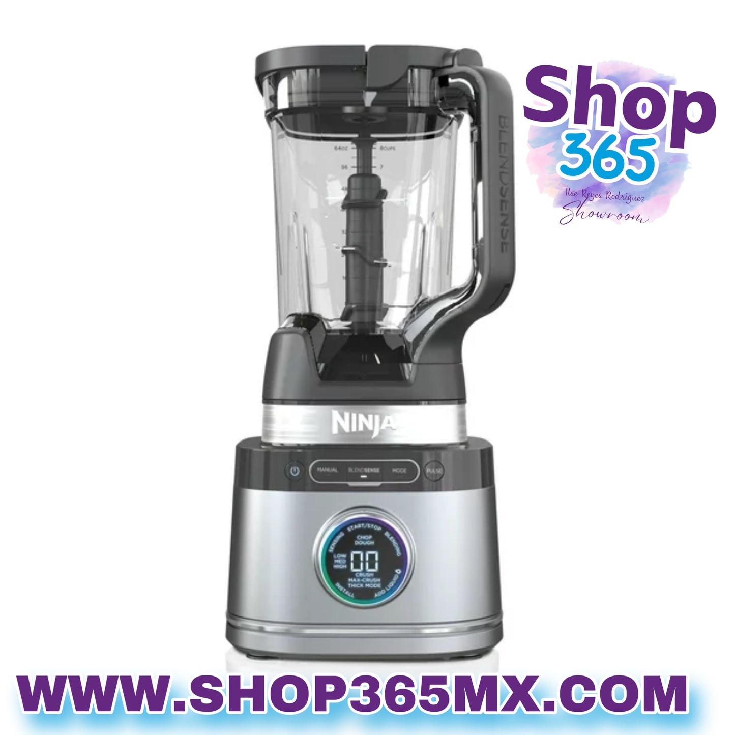 Ninja Detect Kitchen System Power Blender + Procesador tecnología Blendsense TB400 1700W