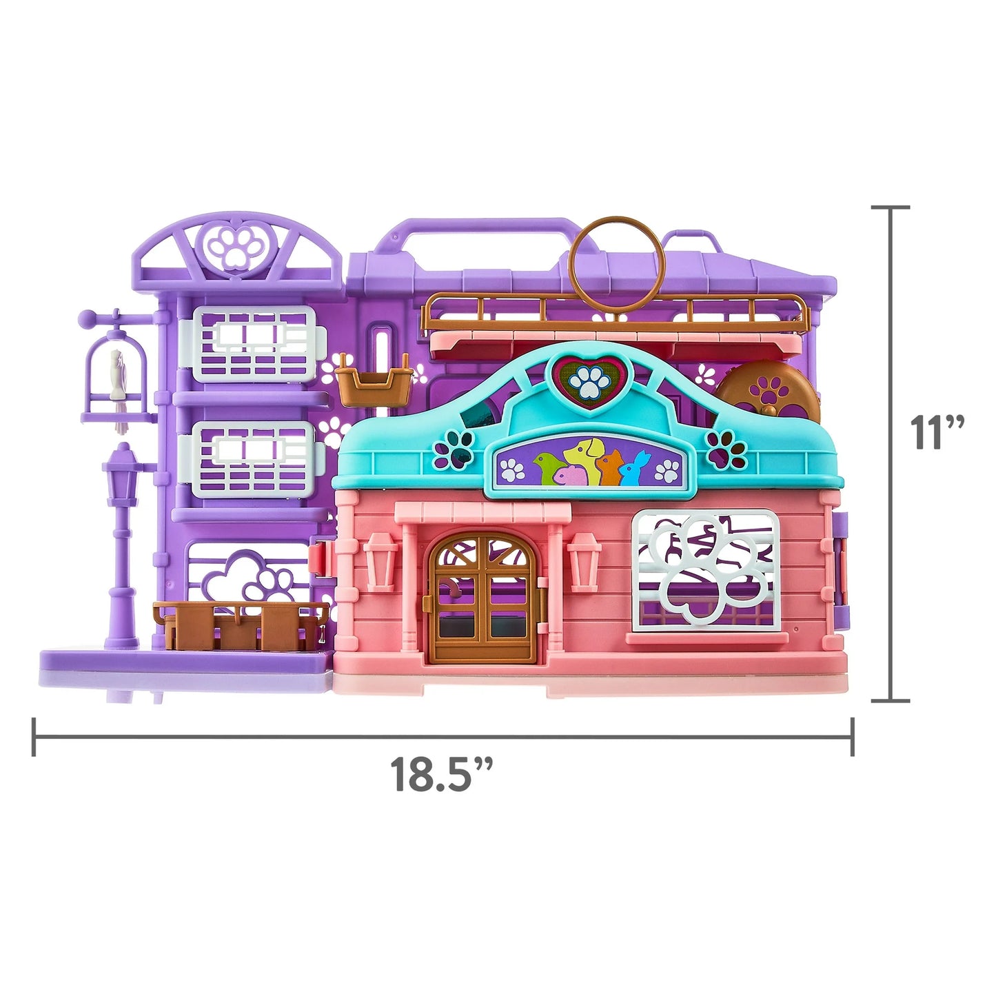 Kid Connection Juego Clínica Veterinario con Luz y Sonido, 29 Piezas, Juguetes para Niños Pequeños