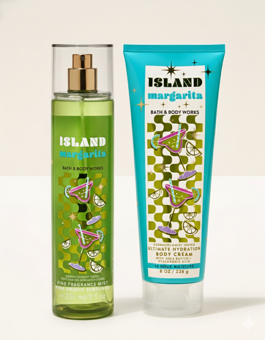 Set Bath & Body Works: Island Margarita (Mist + Crema Corporal)
