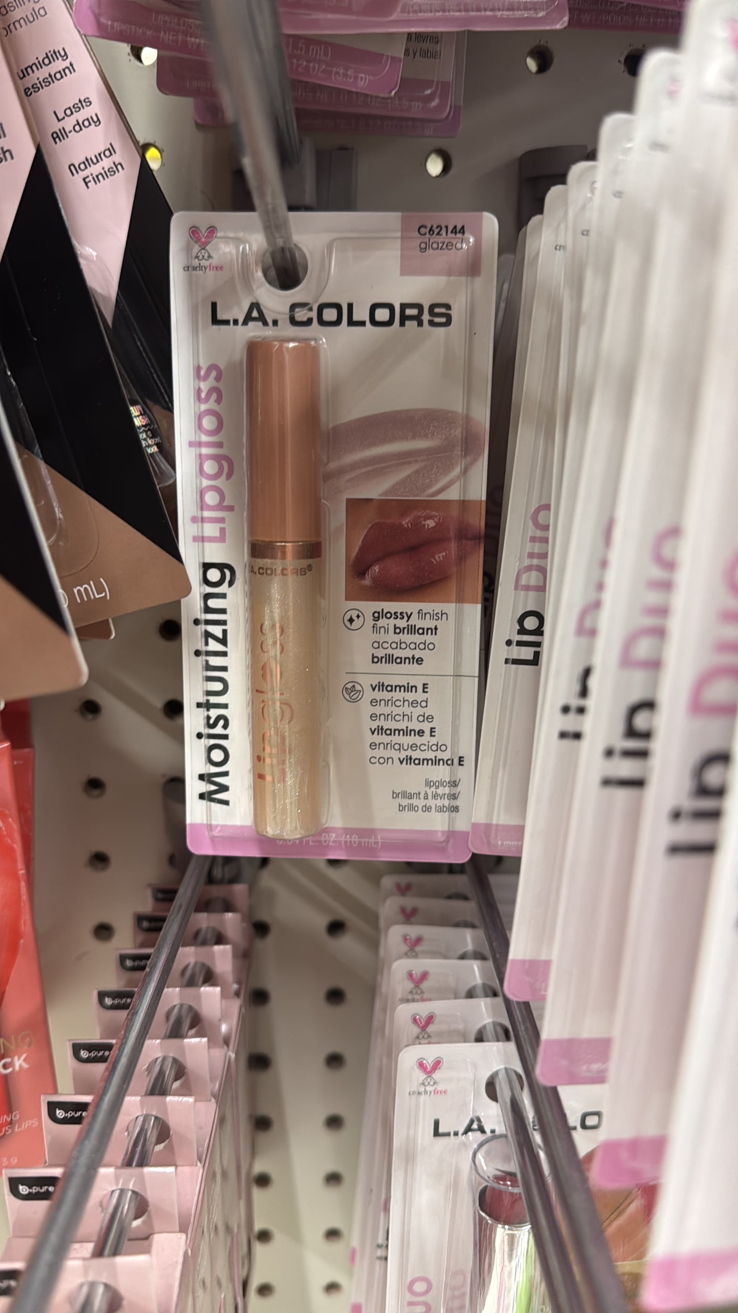 LA Colors Lip Gloss Glazed Moisturizing