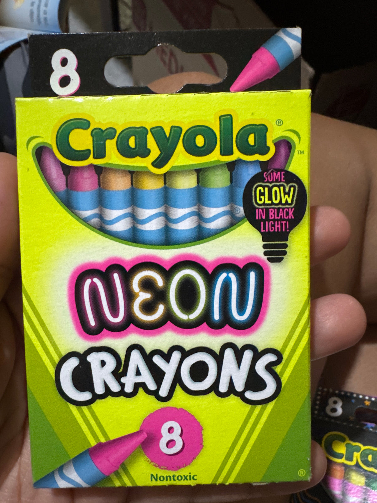 Crayola NEÓN 8 Crayons