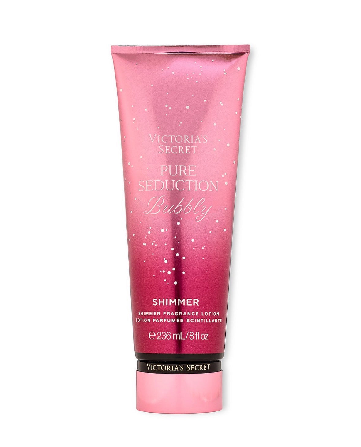 Victoria's Secret Pure Seduction Bubbly Shimmer 236 ml – Loción Corporal Perfumada con Brillos