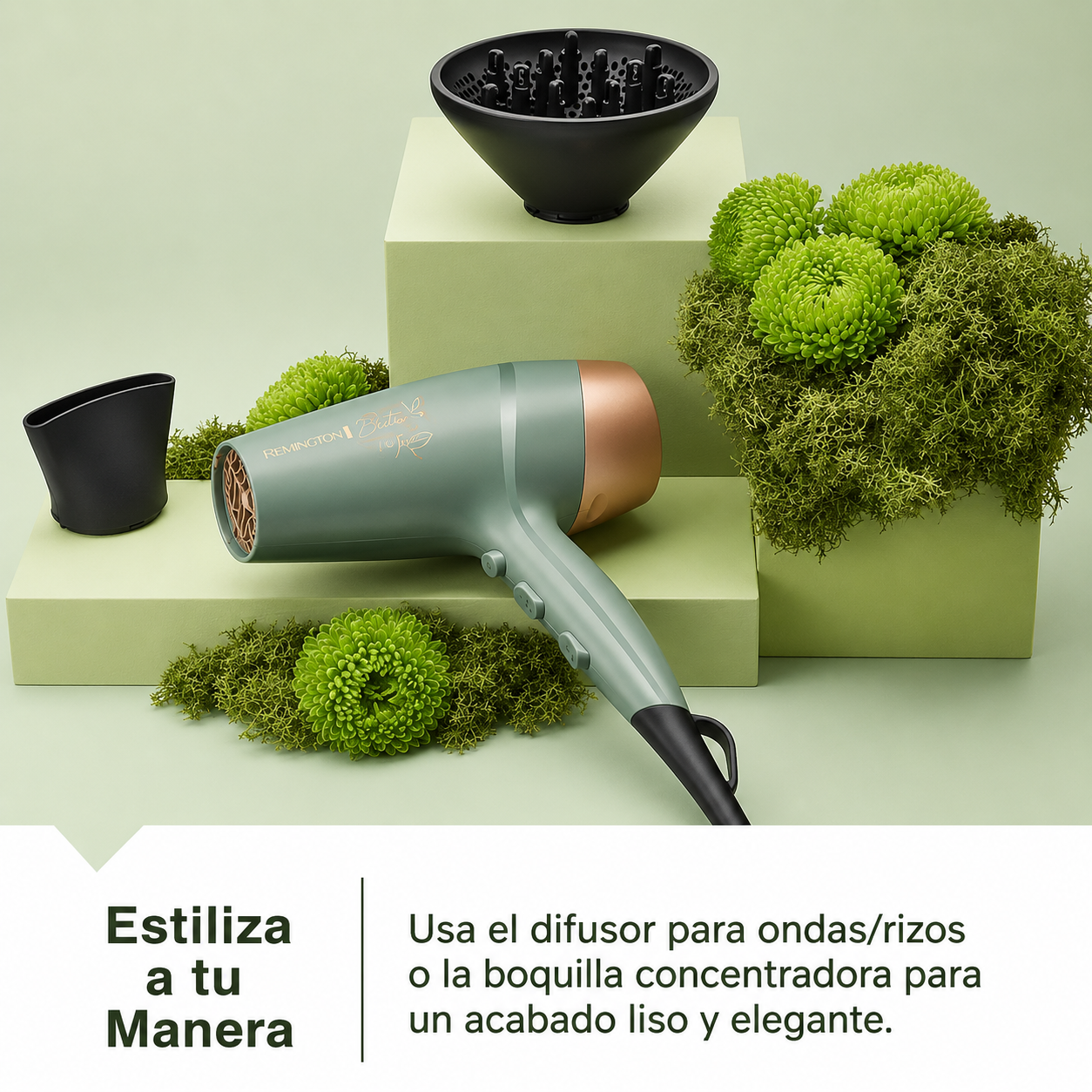 Remington Botanicals Secador de Cabello