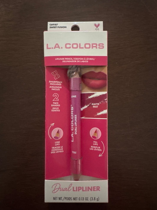 LA Colors Dual Lip liner sweet Fusion