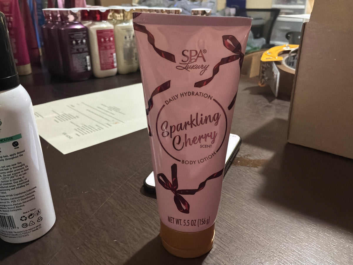 Spa Luxury Sparkling Cherry Body Lotion