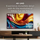 TCL Clase de 55" Serie S41CG 4K UHD LED Smart Google TV (Edición Limitada) - Dolby Vision HDR y Dolby Atmos, Asistente de Google y Amazon Alexa Compatible con Control Remoto por Voz - 55S41CG