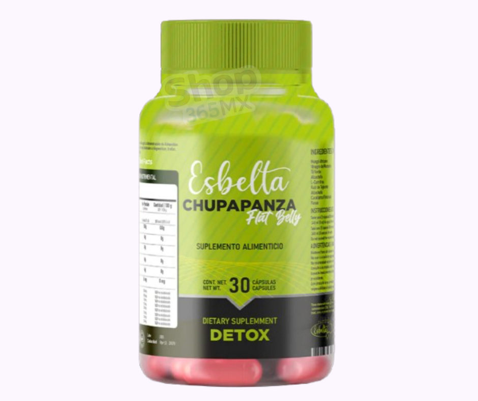 Esbelta Detox Chupapanza Flat Belly