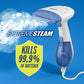 Conair Vaporista Portátil para Ropa, Extremosteam 1200W, Diseño Portátil, Blanco/azul, GS237X