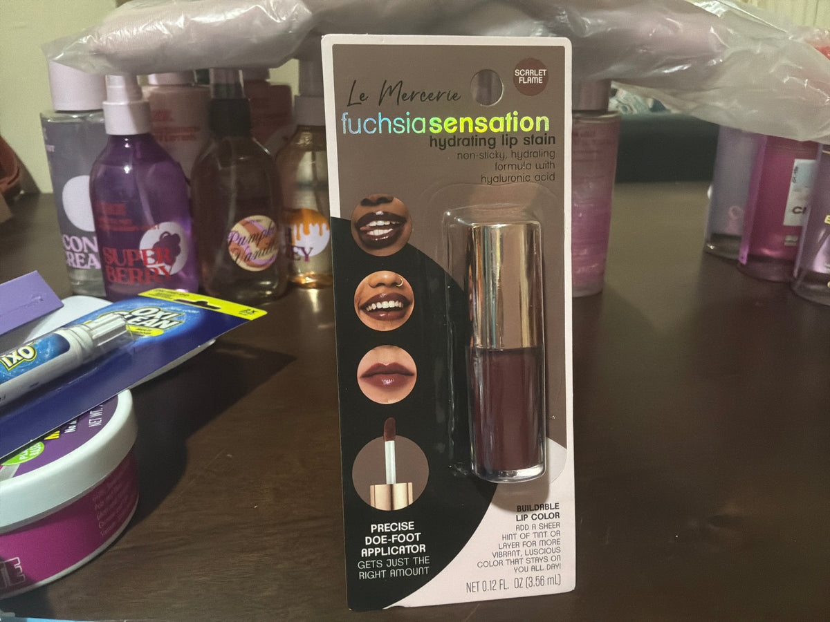 La mercerie Fuchsiasensation Lip Stain Scarlet Flame