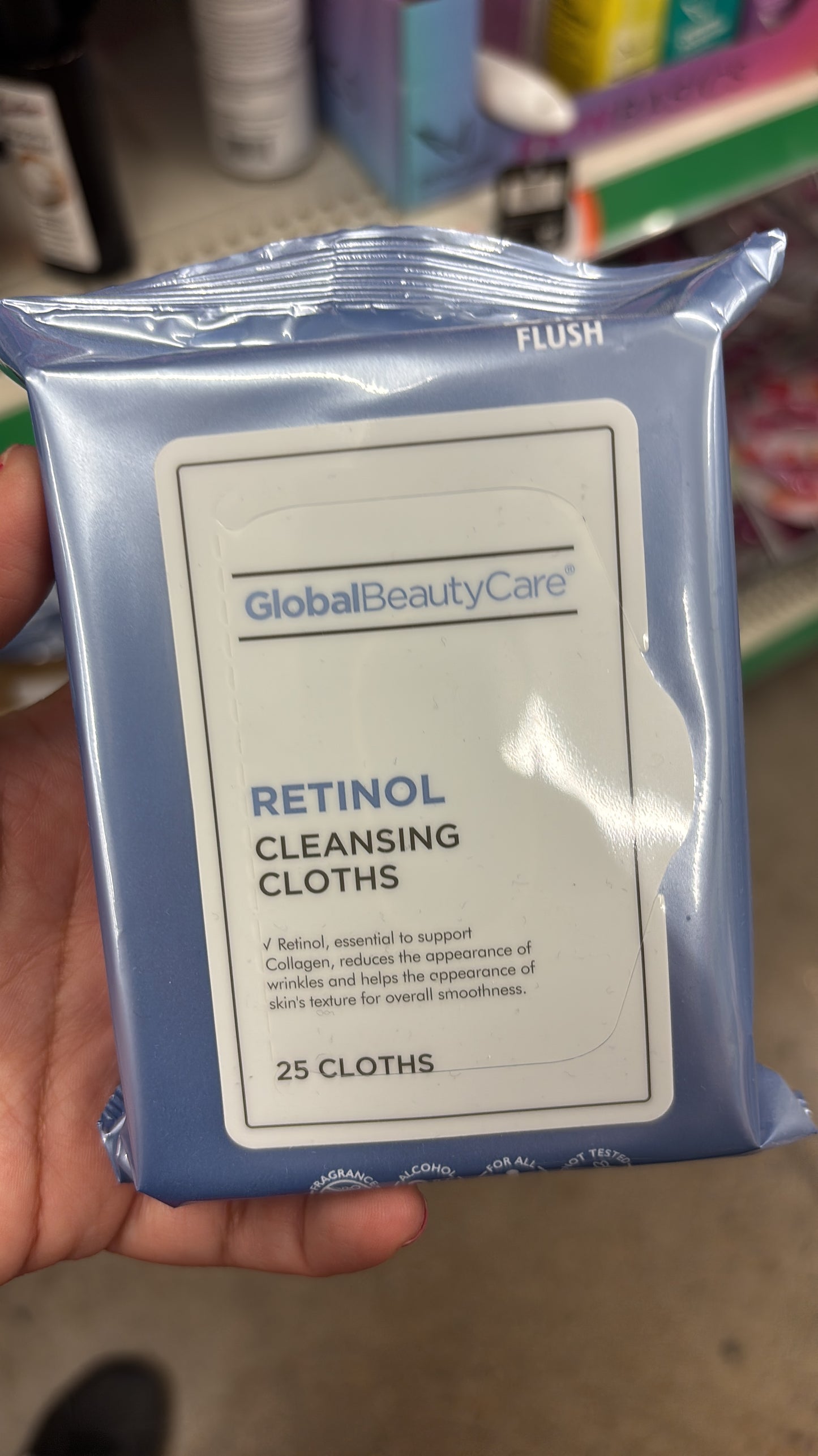 Retinol Cleansing Cloths Global Beauty Care