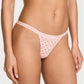 Victoria’s Secret Logo Waist Thong Rosa con Mini Corazones – Tanga Mujer