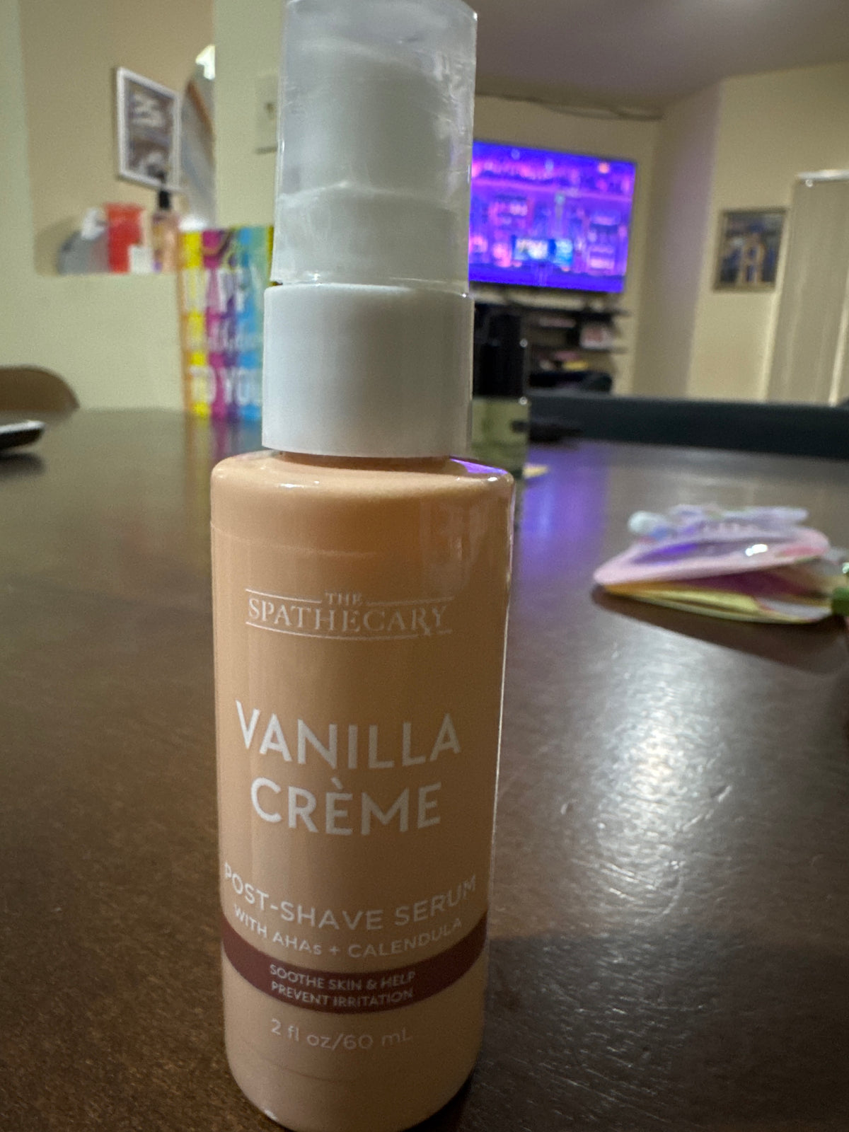 The Spathecary Post-Shave Serum Vanilla Creme