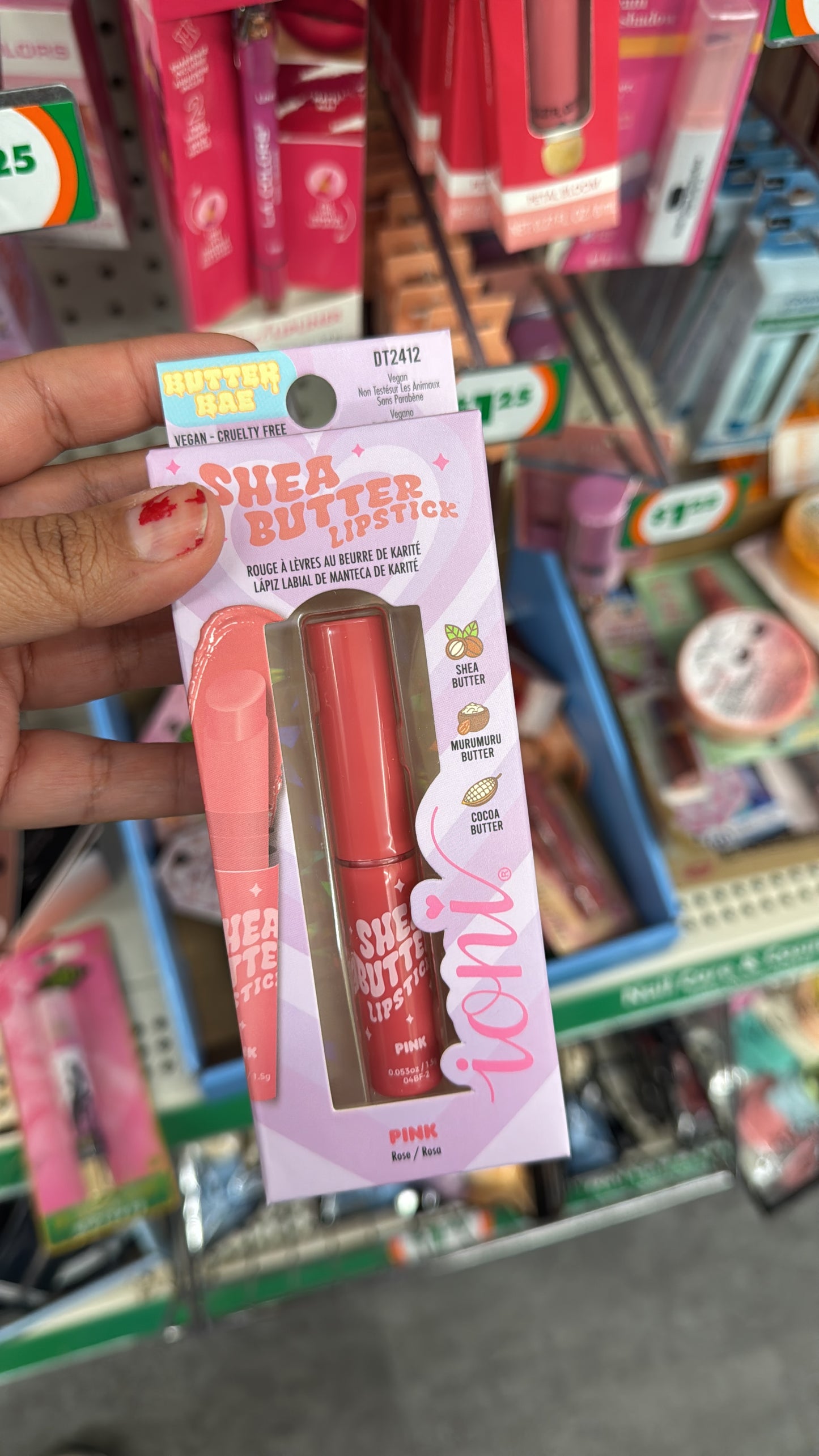 Shea Butter Pink Lipstick