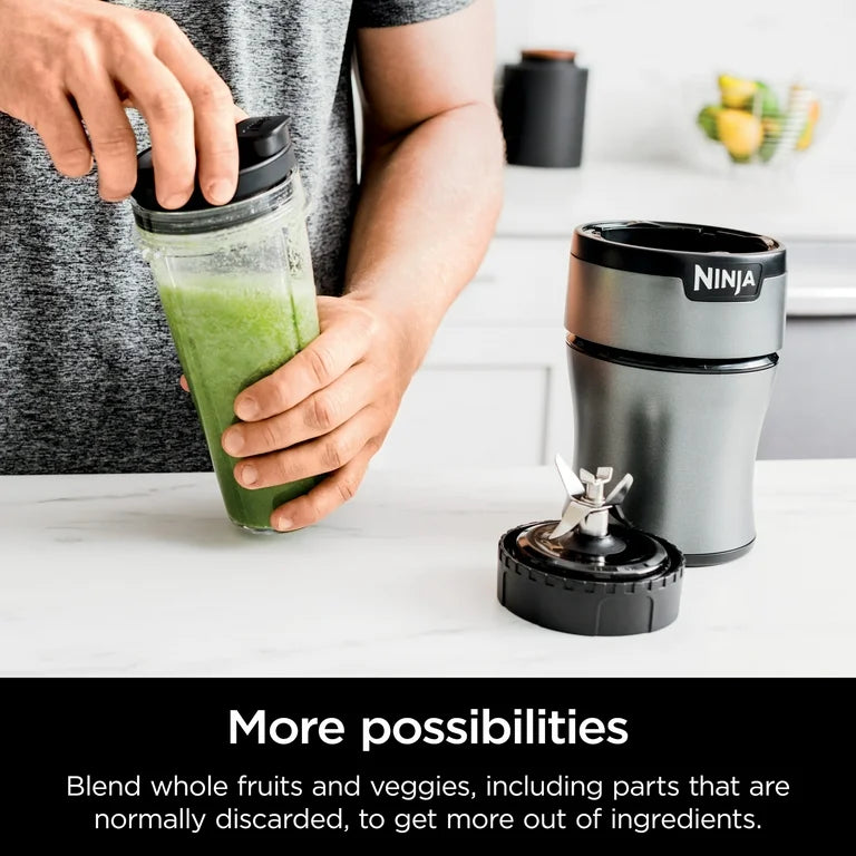 Nutri-Blender Ninja® Licuadora Personal 700Vatios, 2 Tazas para Llevar de 20 oz BN300