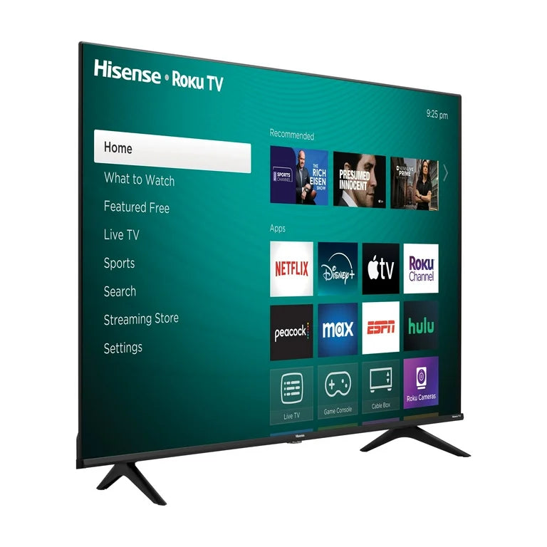 Hisense 58" Clase 4K UHD LED LCD Roku Smart TV HDR R6 Serie 58R6E3