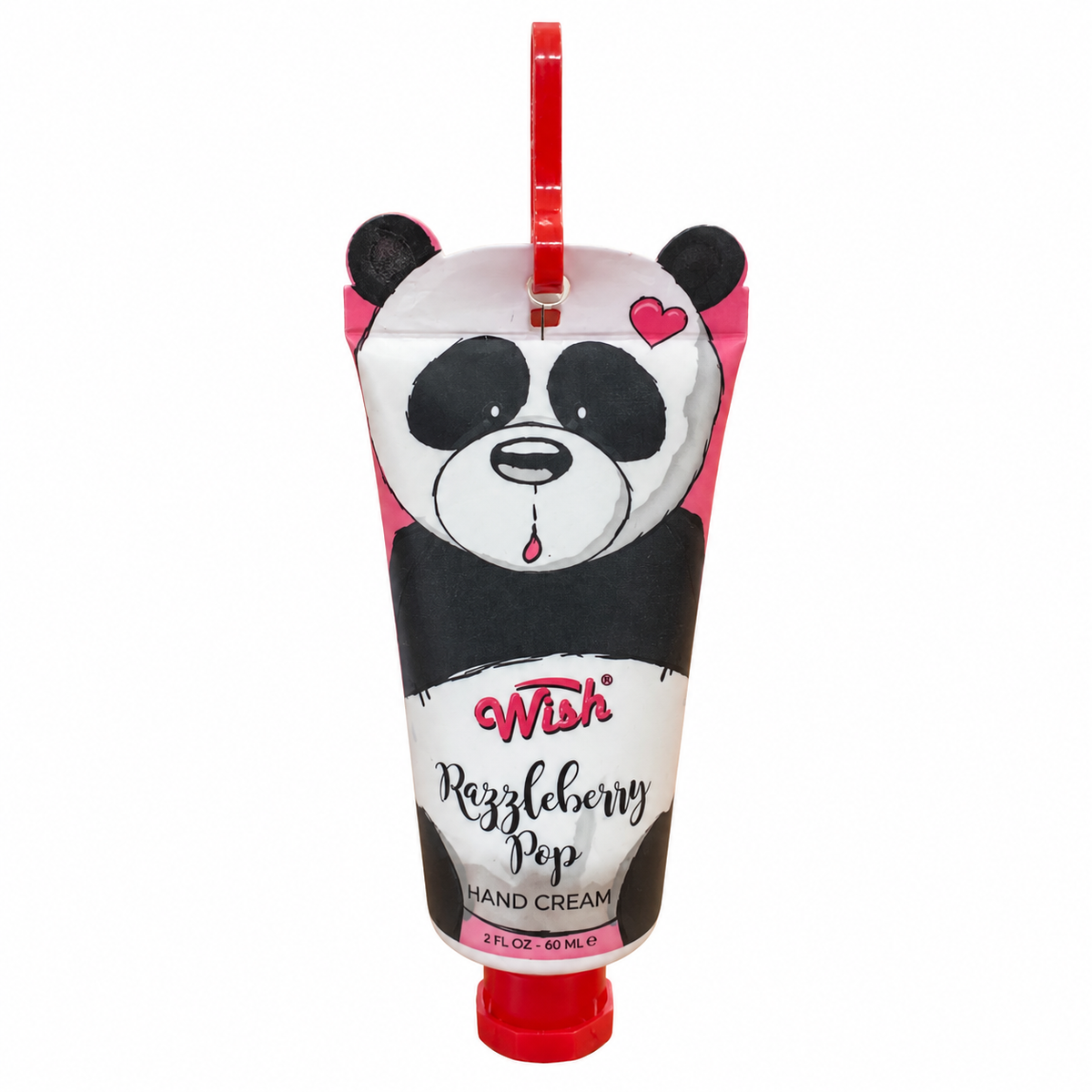 Wish Razzleberry Pop – Crema para Manos con Diseño de Panda, 60 ml