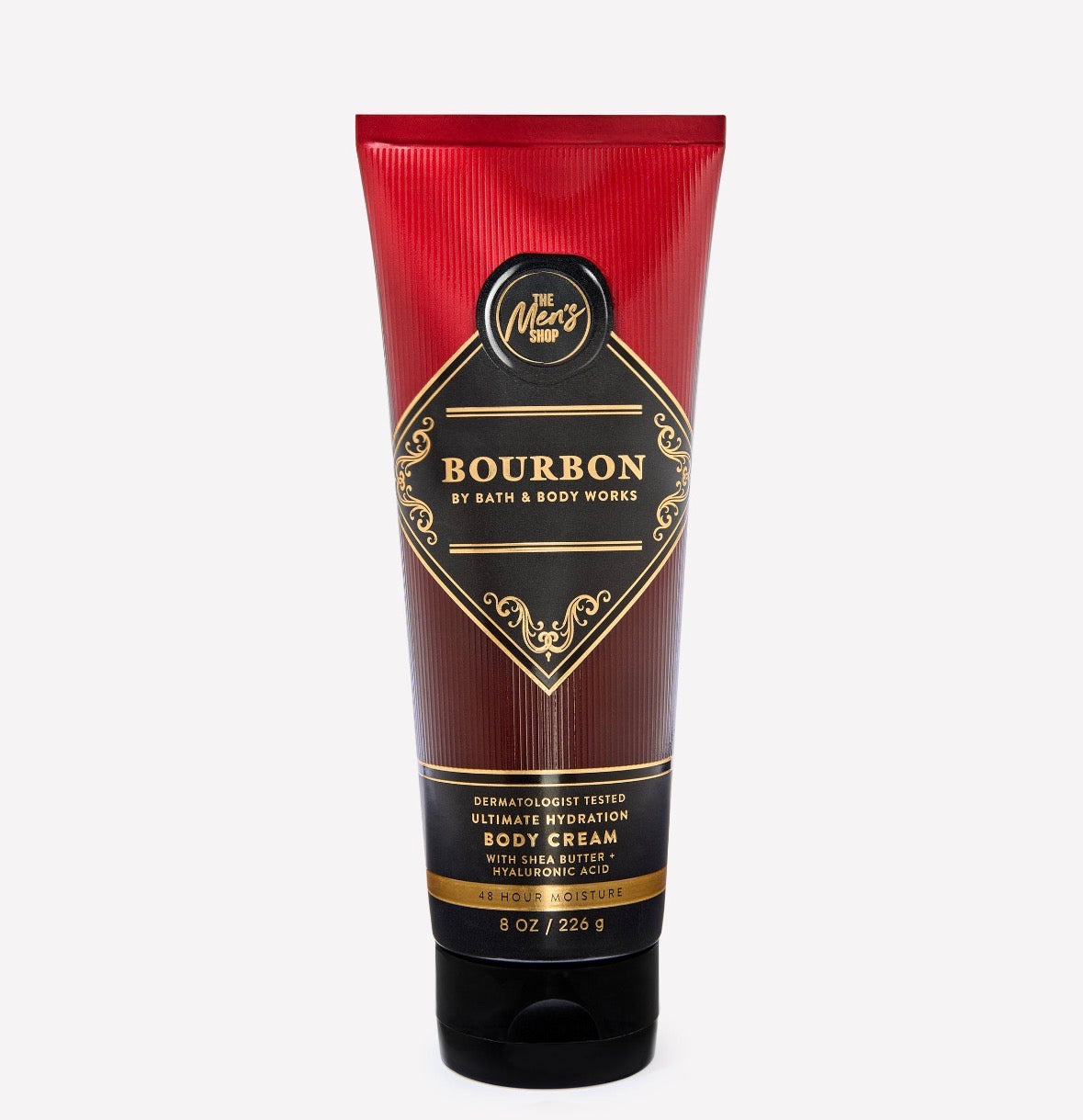 Bath & Body Works Bourbon Ultimate Hydration Body Cream para Hombre 226 g