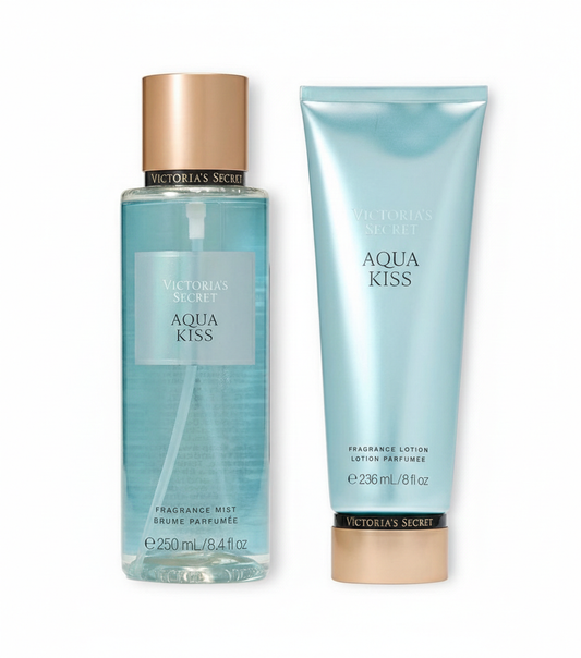 Set Victoria's Secret: Aqua Kiss – Frescura Pura y Revitalizante