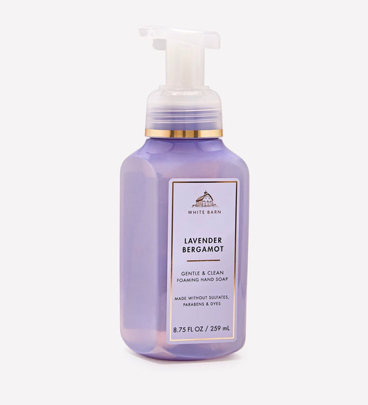 💜 Bath & Body Works Lavender Bergamot Jabón de Manos en Espuma 259 ml