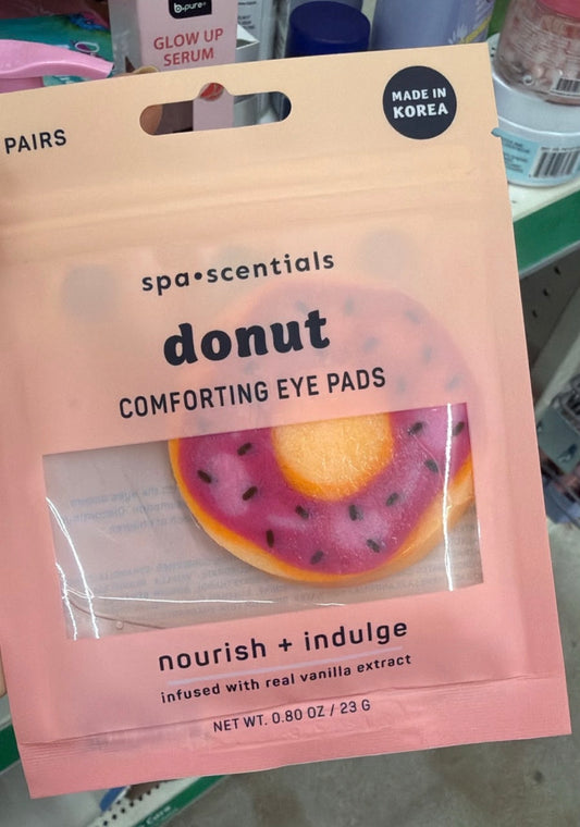 Spa scentials donuts Comforting Eye Pads