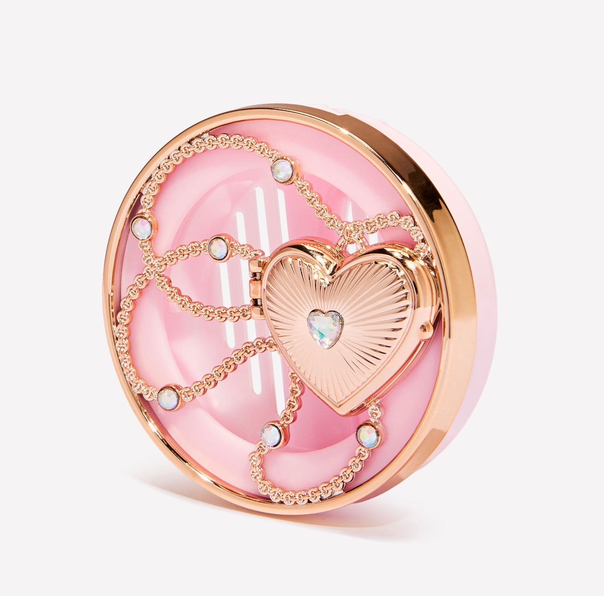 Porta Aromatizante para Auto Locket Corazón Rosa | Bath & Body Works